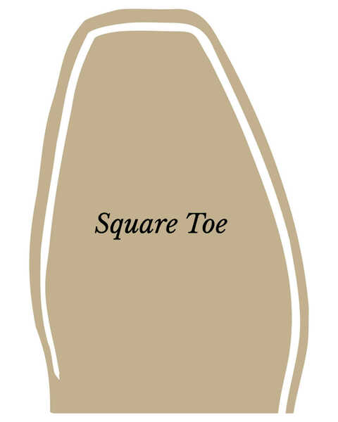 Tony Lama Signature Series Rista Calf Cowboy Boots - Square Toe, Black, hi-res