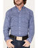 Image #3 - Ariat Men's WF Seamus Print Long Sleeve Western Shirt , Blue, hi-res