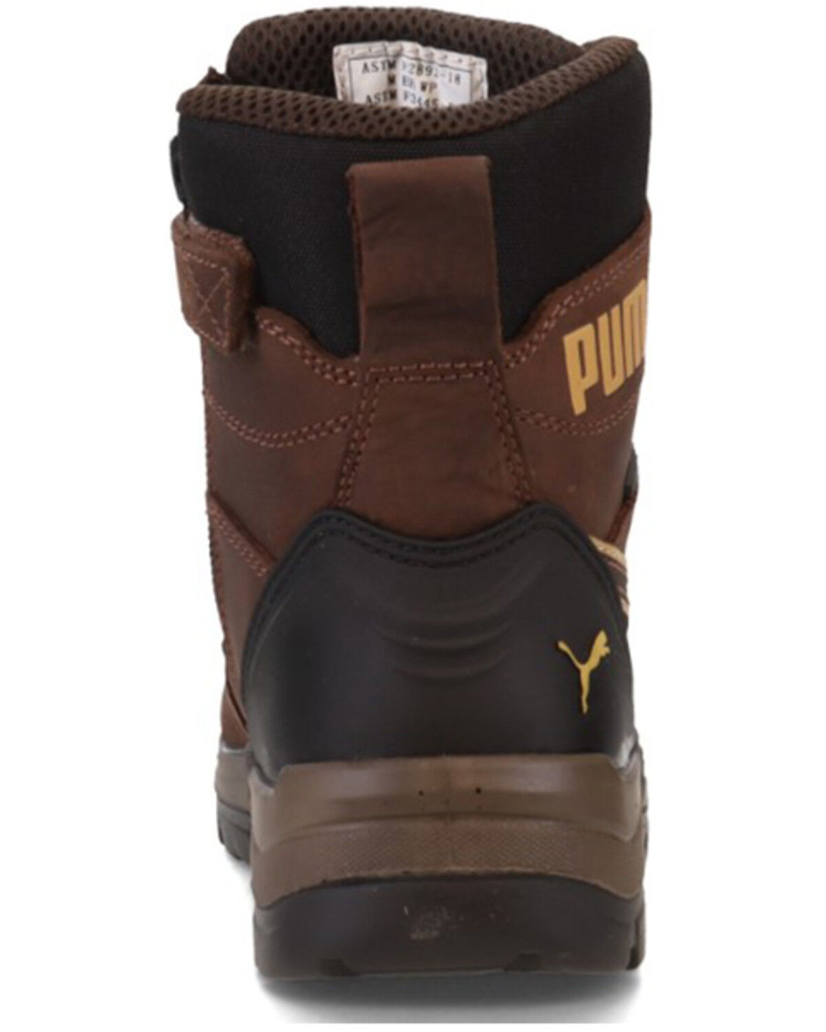 Image #5 - Puma Safety Men's Conquest CTX High Waterproof Work Boots - Soft Toe, Brown, hi-res