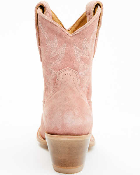 Image #5 - Idyllwind Women's Wheels Suede Fashion Western Booties - Medium Toe , Pink, hi-res