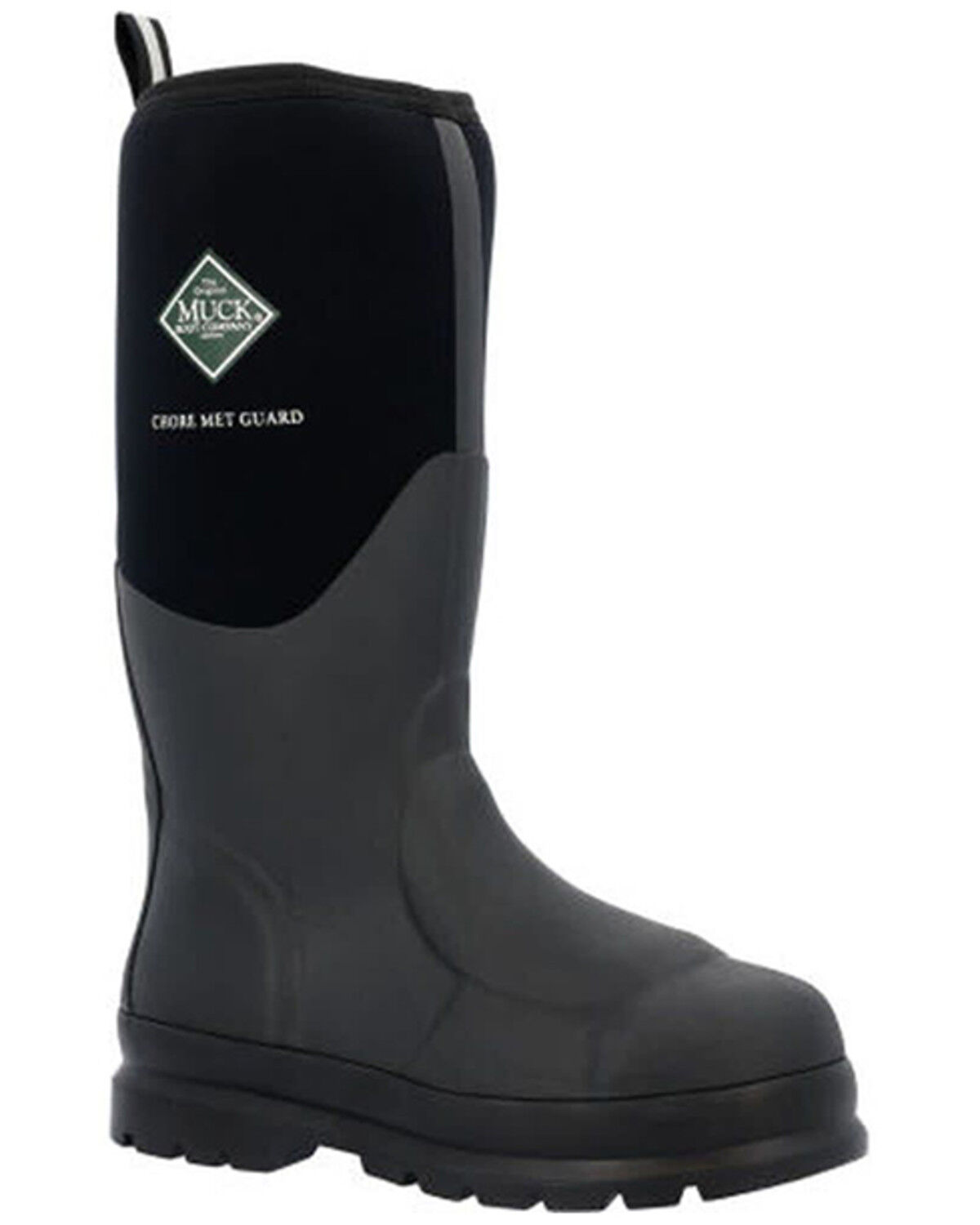 Image #1 - Muck Boots Men's Chore Classic Metatarsal Work Boots - Steel Toe, Black, hi-res