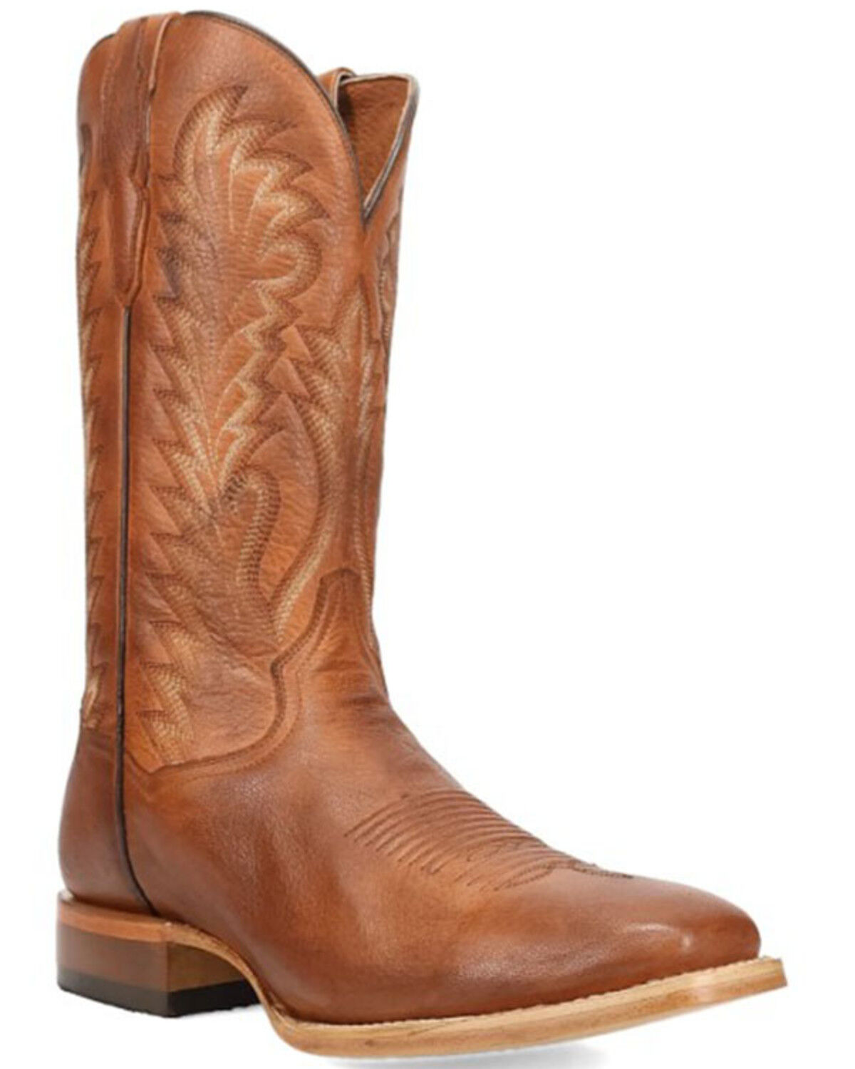 Image #1 - Dan Post Men's Jerry Western Boots - Square Toe, Honey, hi-res