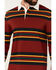Image #3 - Pendleton Men's Decker Rugby Striped Long Sleeve Polo Shirt, Multi, hi-res
