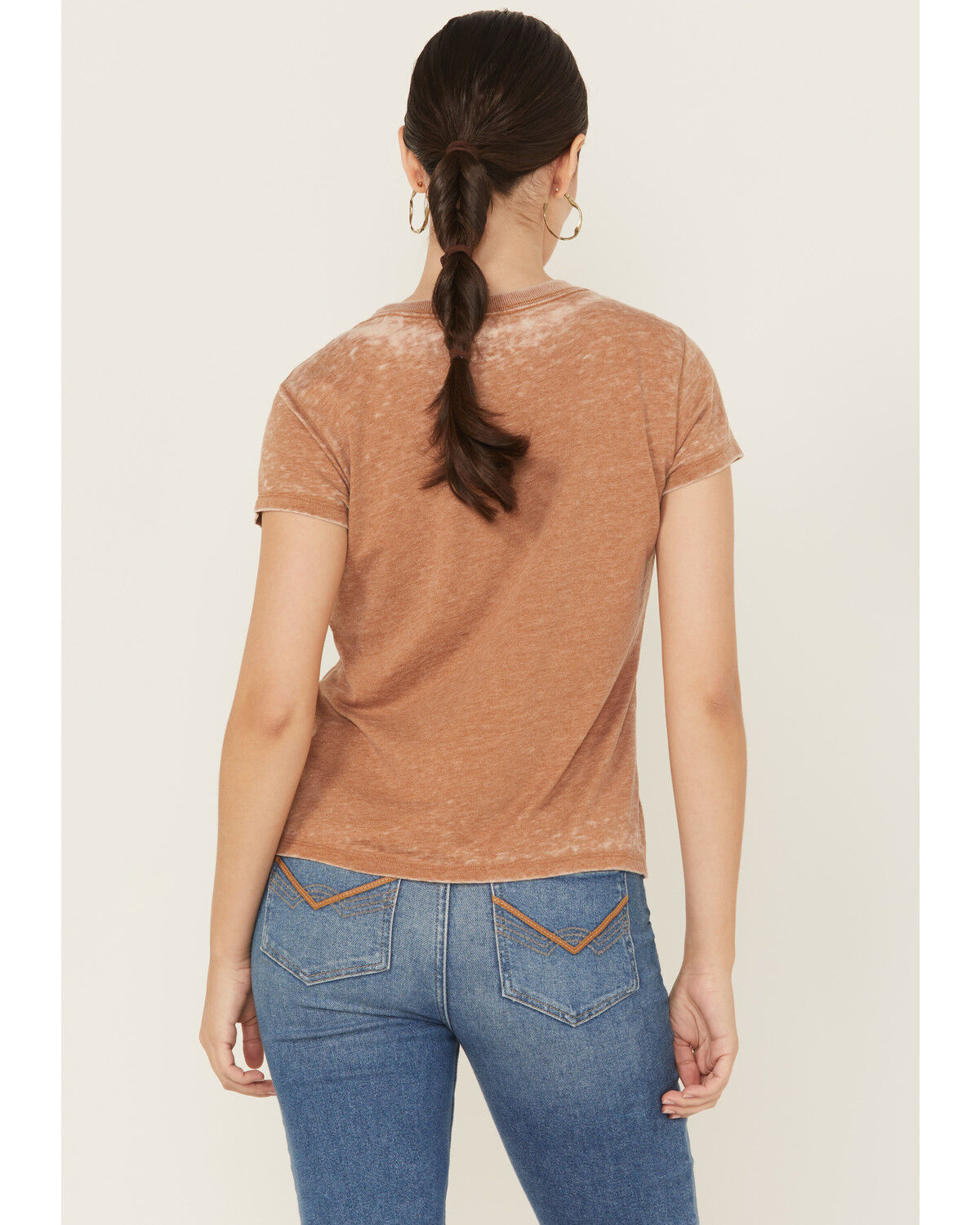Image #4 - Idyllwind Women's Tequila Helps Short Sleeve Graphic Tee, Caramel, hi-res