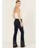 Image #3 - Shyanne Women's Mojave Dark Wash High Rise Stretch Bootcut Jeans, Dark Wash, hi-res