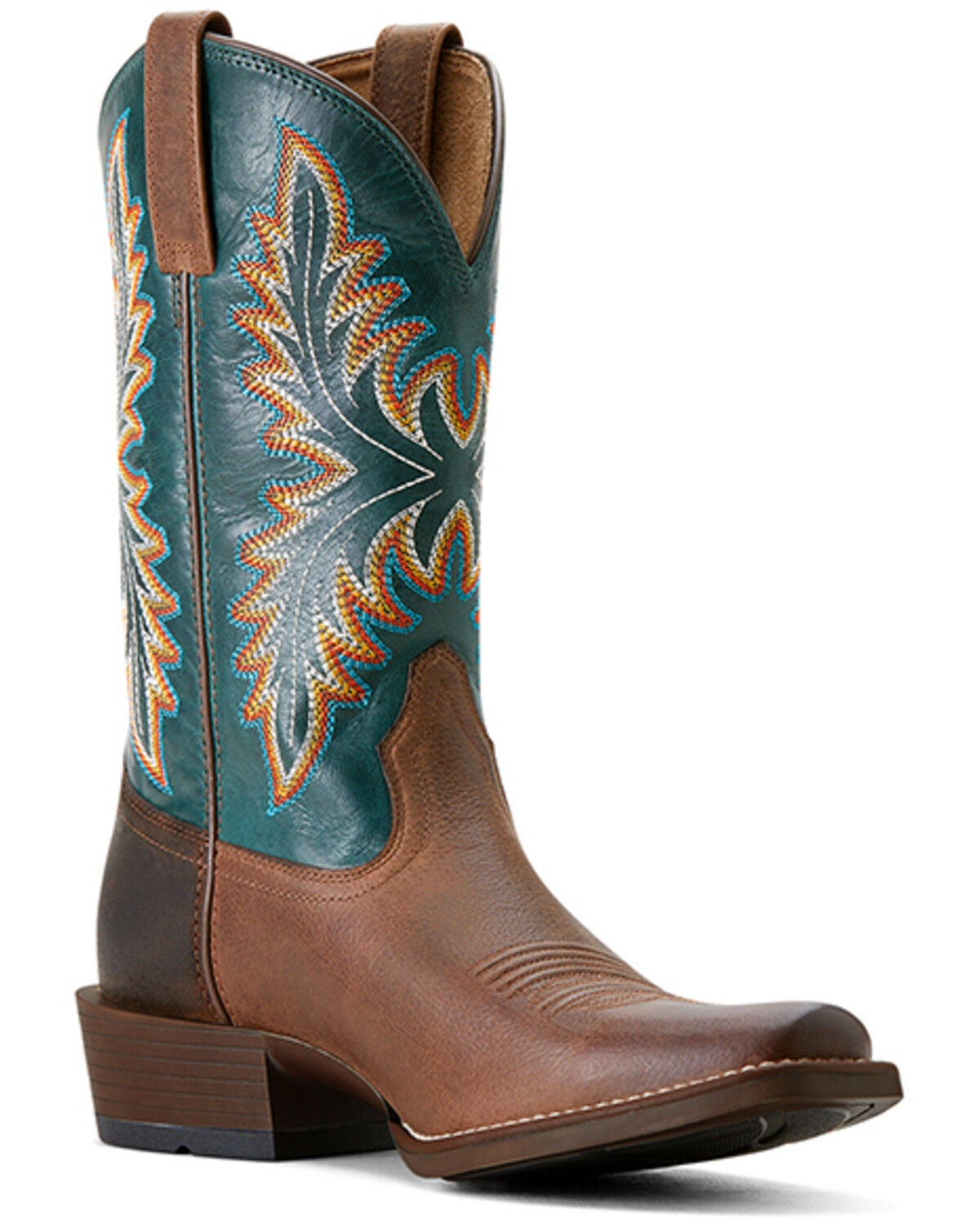 Ariat Men's Renegade Performance Western Boots - Square Toe, Brown, hi-res