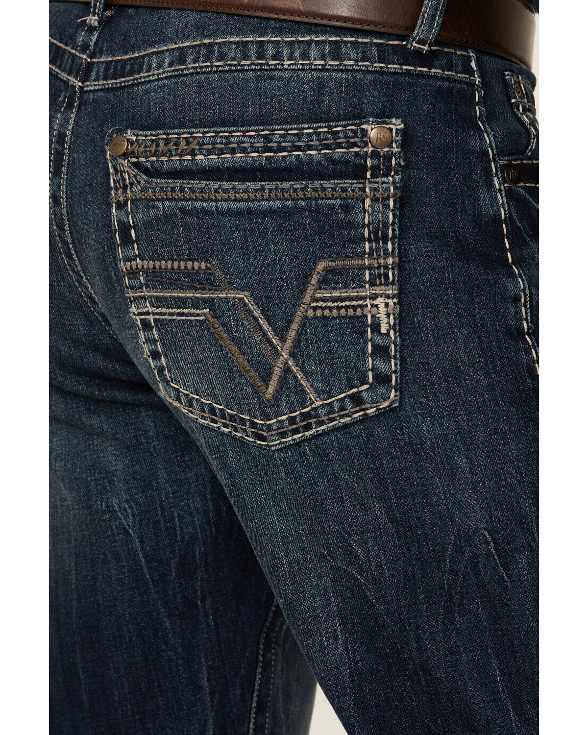 Rock 47 denim bootcut top