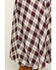 Stetson Women's Plaid Print Maxi Skirt, Brown, hi-res