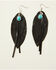 Idyllwind Women's Brown Roots & Wings Earrings, Brown, hi-res