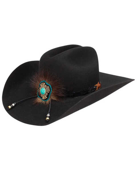 Charlie 1 Horse X Lainey Wilson Women's Country With A Flare Cowboy Hat , Black, hi-res