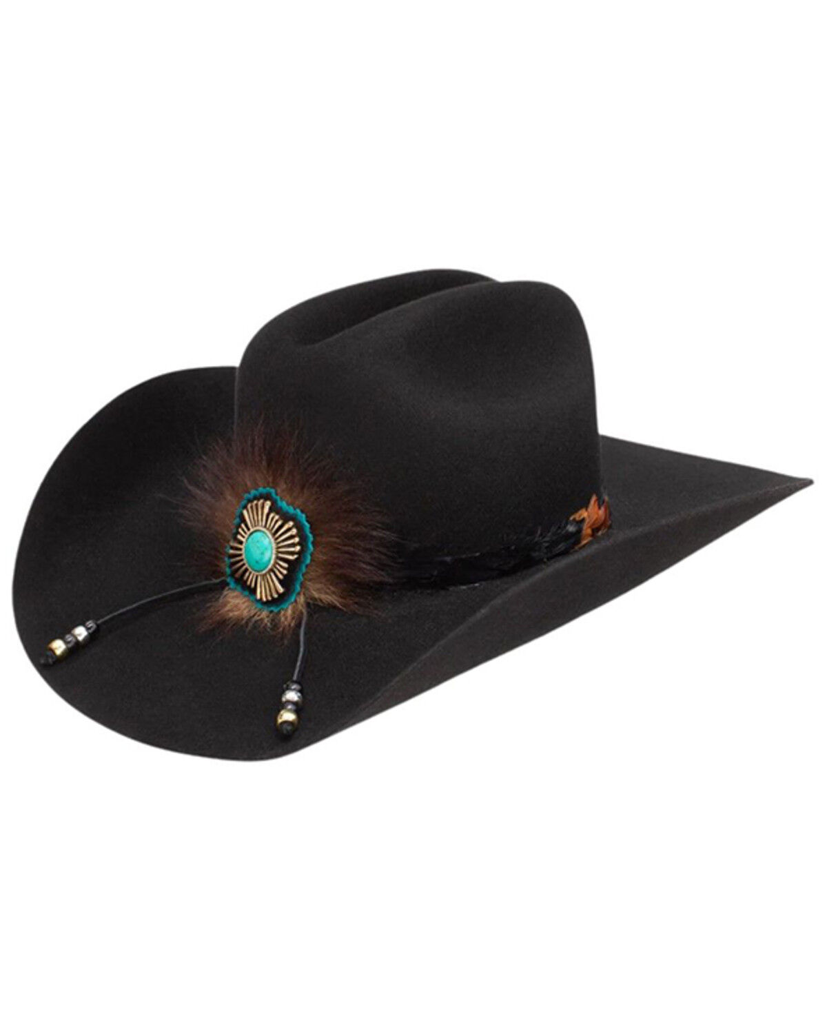 Image #1 - Charlie 1 Horse X Lainey Wilson Women's Country With A Flare Cowboy Hat, Black, hi-res