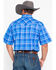 Image #2 - Wrangler 20X Men's Competition Advanced Comfort Plaid Print Short Sleeve Western Shirt, , hi-res