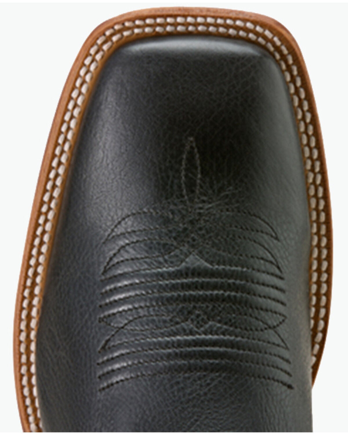 Image #4 - Ariat Men's County Roads Western Boots - Broad Square Toe, Black, hi-res