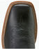 Image #4 - Ariat Men's County Roads Western Boots - Broad Square Toe, Black, hi-res