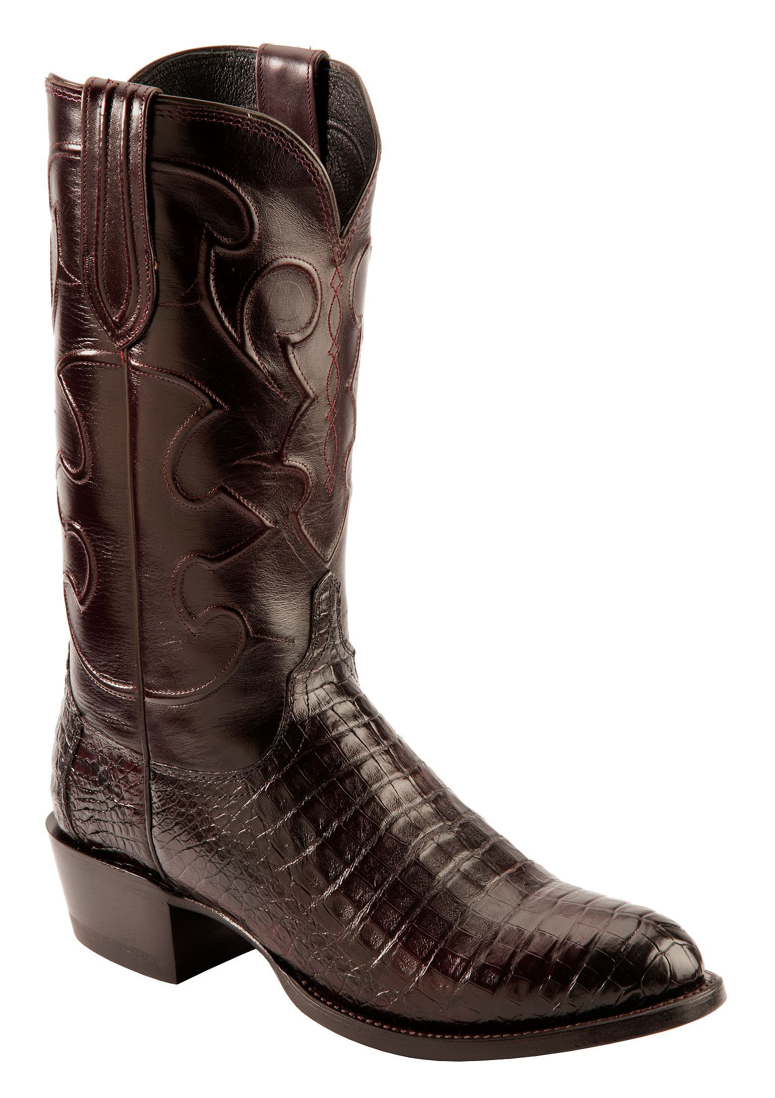 lucchese black cherry