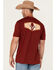 Image #1 - Kimes Ranch Men's Boot Barn Exclusive Logo Short Sleeve Graphic T-Shirt, , hi-res