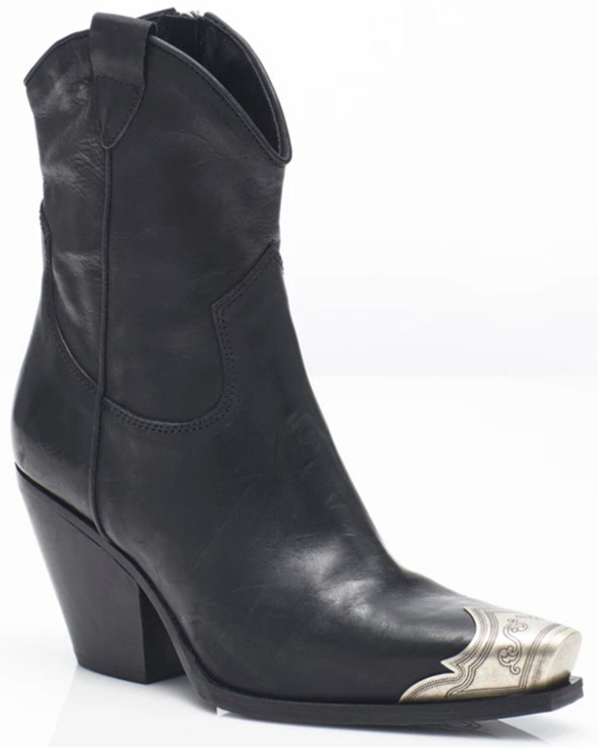 Image #1 - Free People Women's Brayden Leather Western Boot - Snip Toe, , hi-res