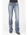 Stetson Women's 818 Contemporary Medium Bootcut Jeans, Blue, hi-res