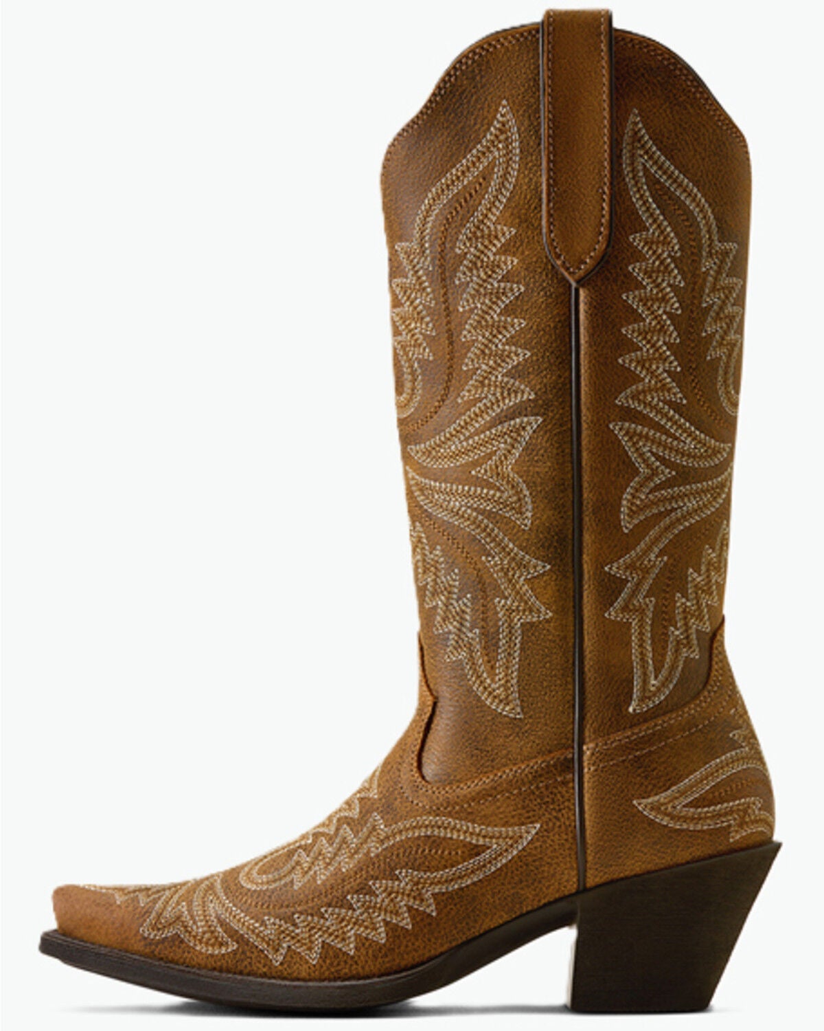 Image #2 - Ariat Women's Round Up Collins Performance Boots - Snip Toe, Brown, hi-res