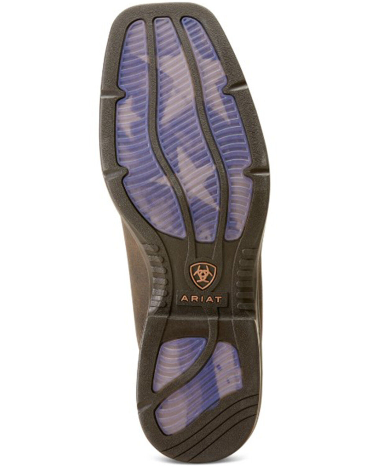 Image #5 - Ariat Men's Ridgeback VentTEK Performance Western Boots - Broad Square Toe, Brown, hi-res