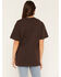 Image #4 - Day Dreamer Women's Wild West Ranch Short Sleeve Graphic Tee, Brown, hi-res