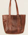 Image #2 - Cleo + Wolf Women's Leather Tote , Distressed Brown, hi-res