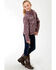 Image #3 - Roper Girls' Micro Fleece Jacket, Purple, hi-res