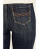 Image #4 - Idyllwind Women's Hadley Dark Wash High Rise Embellished Flare Stretch Denim Jeans, Dark Wash, hi-res