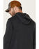 Flag & Anthem Men's Charcoal Colerain Burnout Fleece Hooded Sweatshirt , Charcoal, hi-res