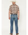 Image #3 - Wrangler 20X Men's Montana Medium Wash Vintage Bootcut Stretch Denim Jeans, Medium Wash, hi-res
