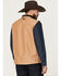 Image #4 - Cowboy Hardware Men's Buckskin Woodsman Tech Vest , Tan, hi-res