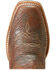 Image #4 - Ariat Women's Derby Monroe Western Boots - Square Toe , Brown, hi-res