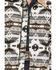 Image #2 - Rock & Roll Denim Men's Southwestern Jacquard Snap Jacket, Grey, hi-res