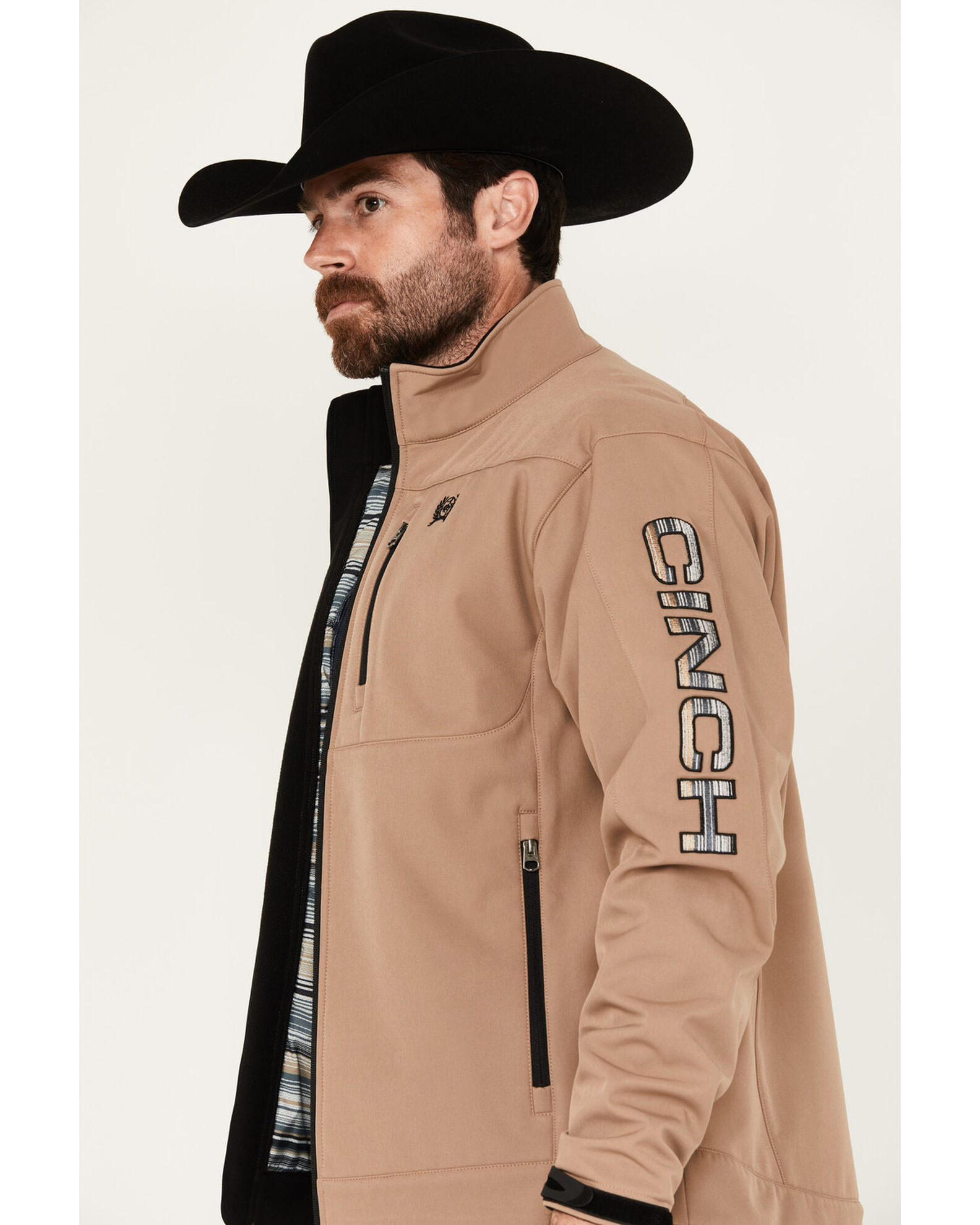 柔らかい Product Name: Jacket Softshell Bonded Men's Cinch ジャケット・アウター