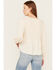 Image #4 - Jolt Women's Swiss Dot Peasant Top, Natural, hi-res