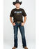 Stetson Rock Fit X Stitched Jeans, Dark Stone, hi-res