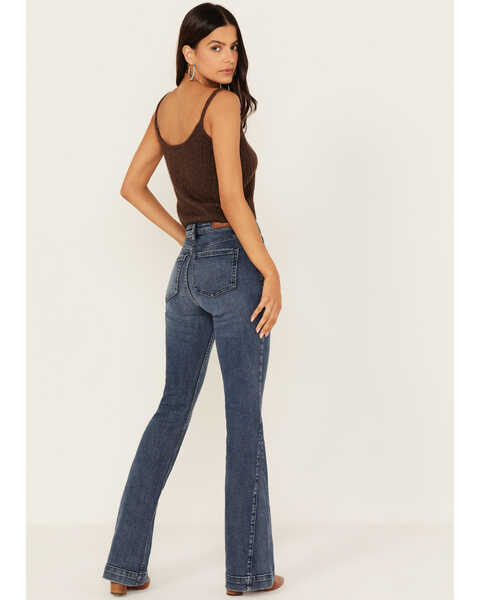 Image #3 - Shyanne Women's Oleander High Rise Bootcut Jeans, Medium Blue, hi-res