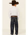 Image #1 - Cody James Little Boys' Night Hawk Medium Wash Mid Rise Stretch Relaxed Bootcut Jeans, Blue, hi-res