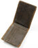 Image #2 - Hawx Men's Leather Logo Money Clip, Brown, hi-res