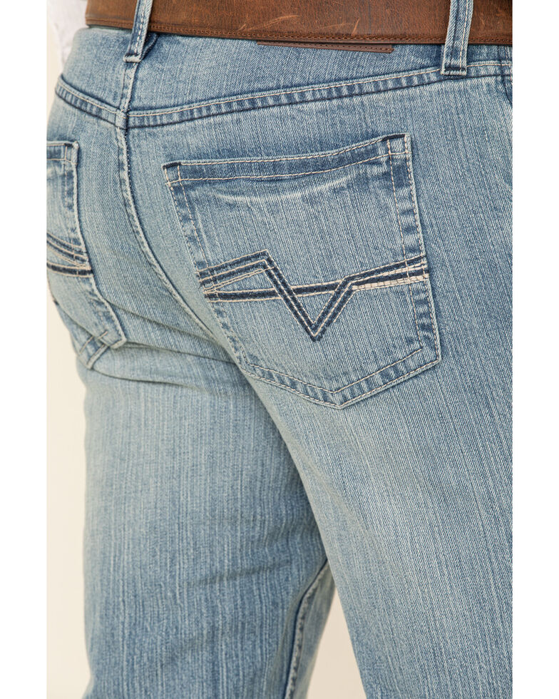 Cody James Men's Crupper Light Wash Stretch Slim Straight Jeans , Blue, hi-res