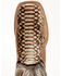 Image #6 - Cody James Men's Exotic Python Western Boots - Broad Square Toe , Dark Brown, hi-res