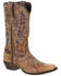 Durango Women's Dream Catcher Western Boots - Square Toe, Brown, hi-res