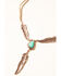 Image #1 - Shyanne Women's Desert Dreams Multi Layer Feather Jewelry Set - 2 Piece, Rust Copper, hi-res