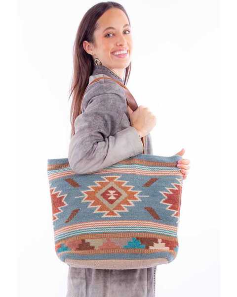 Image #1 - Scully Women's Woven Tote , Multi, hi-res