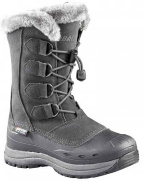 Baffin Women's Chloe Waterproof Snow Boots - Round Toe, Charcoal, hi-res