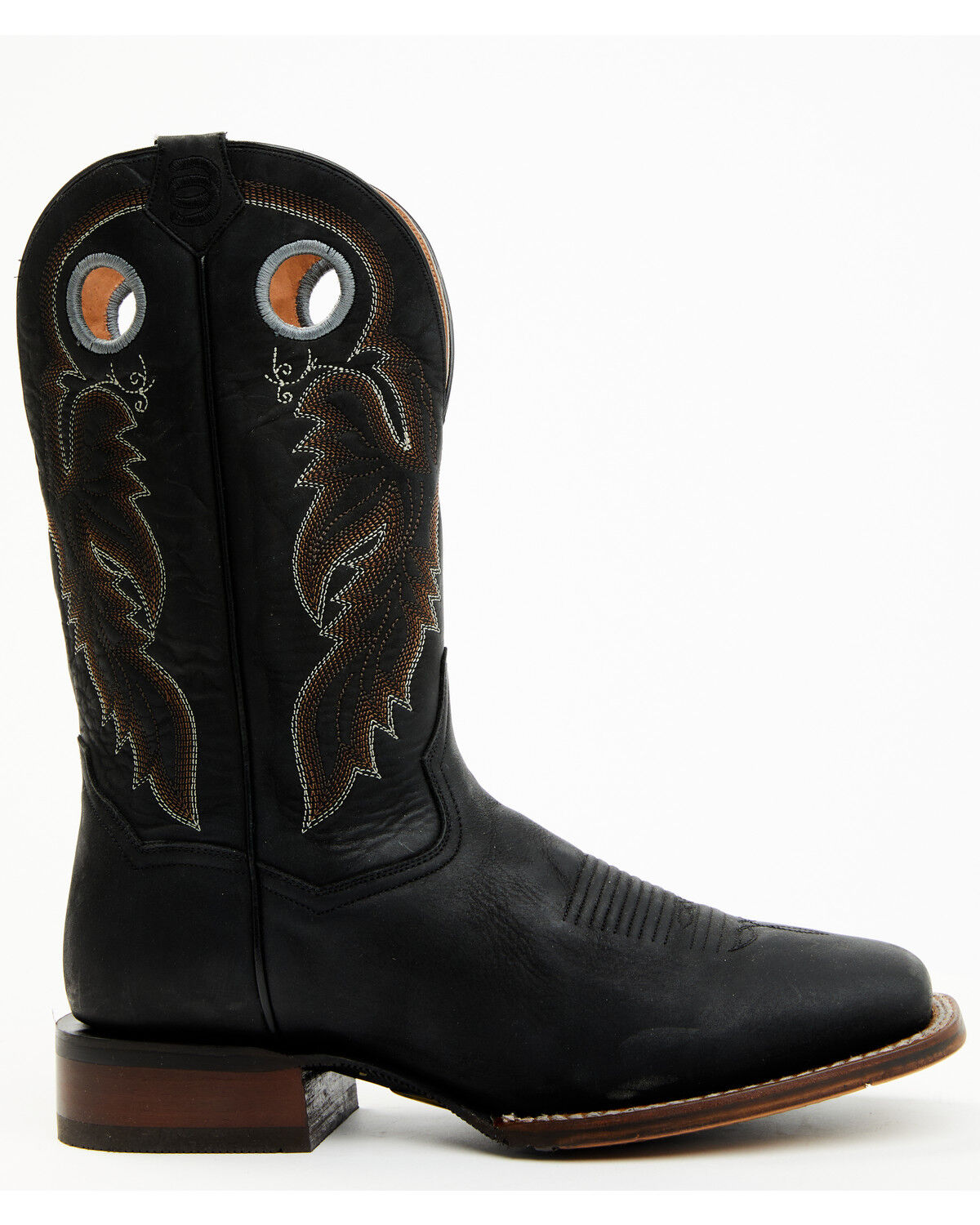 Image #2 - Dan Post Men's 12" Leon Cowboy Certified Western Performance Boots - Broad Square Toe, , hi-res