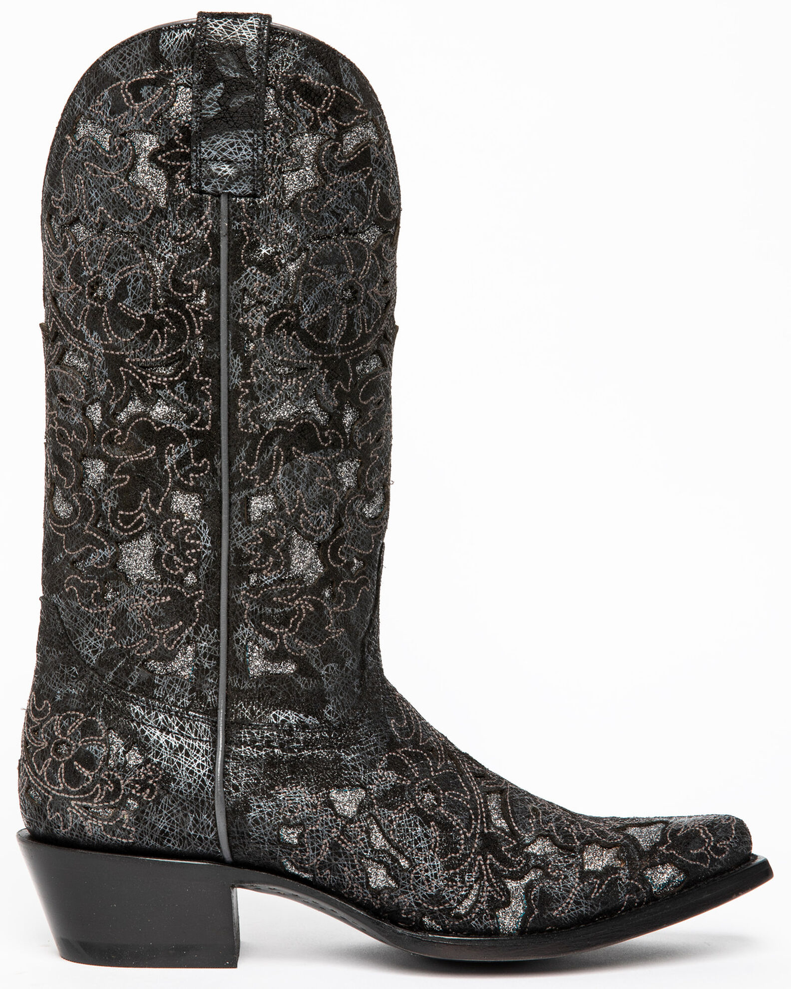 Image #2 - Shyanne Women's Bittersweet Western Boots - Snip Toe, Black, hi-res