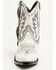 Image #4 - Liberty Black Women's Shirley Concho Western Booties - Snip Toe, White, hi-res