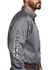 Image #2 - Ariat Men's Team Logo Twill Long Sleeve Button-Down Western Shirt - Tall , Dark Grey, hi-res