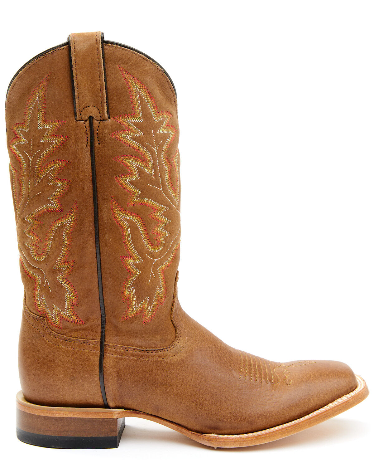 Image #3 - Cody James Men's Stockman Western Boots - Broad Square Toe, Brown, hi-res